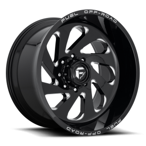 Fuel 1PC - Fuel 1PC D637 VORTEX 22X12 6X5.5 Gloss Black Milled|D63722208446 - Image 2