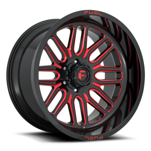 Fuel 1PC - Fuel 1PC D663 IGNITE 20X9 6X5.5 Gloss Black Red Tinted Clear|D66320908457 - Image 2