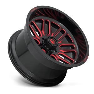 Fuel 1PC - Fuel 1PC D663 IGNITE 20X9 6X5.5 Gloss Black Red Tinted Clear|D66320908457 - Image 3