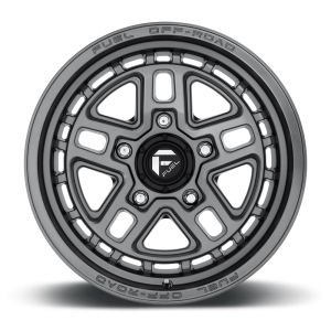 Fuel 1PC - Fuel 1PC D668 NITRO 17X9 5X5.5 Matte Gun Metal|D6681790B445 - Image 4