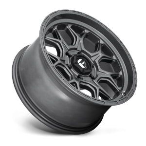 Fuel 1PC - Fuel 1PC D672 TECH 20X10 5X5.0 Matte Gun Metal|D67220007547 - Image 3