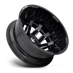 Fuel 1PC - Fuel 1PC D673 BLITZ 20X8.25 8X6.5 Gloss Black Milled|D67320827235 - Image 3