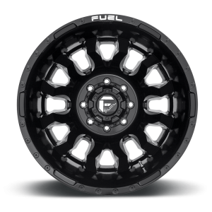 Fuel 1PC - Fuel 1PC D673 BLITZ 20X8.25 8X6.5 Gloss Black Milled|D67320827235 - Image 4