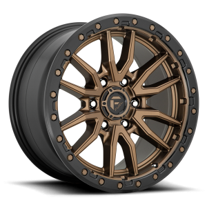 Fuel 1PC - Fuel 1PC D681 REBEL 18X9 6X4.5 Matte Bronze Black Bead Ring|D68118908757 - Image 2