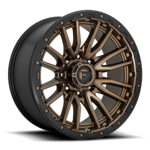Fuel 1PC - Fuel 1PC D681 REBEL 20X10 8X6.5 Matte Bronze Black Bead Ring|D68120008247 - Image 2