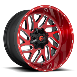 Fuel 1PC - Fuel 1PC D691 TRITON 22X12 8X180 Candy Red Milled|D69122201847 - Image 2