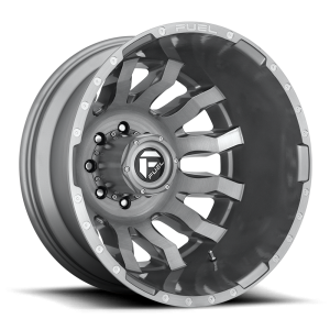 Fuel 1PC - Fuel 1PC D693 BLITZ 20X8.25 8X6.5 Brushed Gun Metal Tinted Clear|D69320828D45 - Image 2