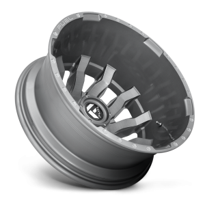 Fuel 1PC - Fuel 1PC D693 BLITZ 20X8.25 8X6.5 Brushed Gun Metal Tinted Clear|D69320828D45 - Image 3