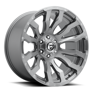 Fuel 1PC - Fuel 1PC D693 BLITZ 22X12 6X135 Brushed Gun Metal Tinted Clear|D69322208947 - Image 2