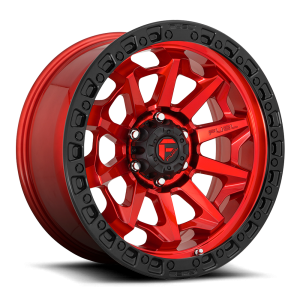 Fuel 1PC - Fuel 1PC D695 COVERT 20X9 5X150 Candy Red Black Bead Ring|D69520905657 - Image 2
