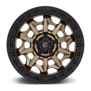 Fuel 1PC - Fuel 1PC D696 COVERT 18X8.5 5X120 Matte Bronze Black Bead Ring|D6961885A360 - Image 4