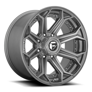 Fuel 1PC - Fuel 1PC D705 SIEGE 26X14 6X5.5 Brushed Gun Metal Tinted Clear|D70526408445 - Image 2