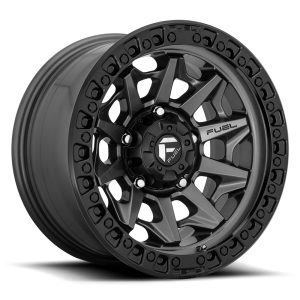 Fuel 1PC - Fuel 1PC D716 COVERT 17X8.5 6X4.5 Matte Gun Metal Black Bead Ring|D71617858752 - Image 2