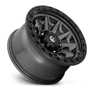 Fuel 1PC - Fuel 1PC D716 COVERT 17X8.5 6X4.5 Matte Gun Metal Black Bead Ring|D71617858752 - Image 3