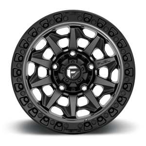 Fuel 1PC - Fuel 1PC D716 COVERT 17X8.5 6X4.5 Matte Gun Metal Black Bead Ring|D71617858752 - Image 4