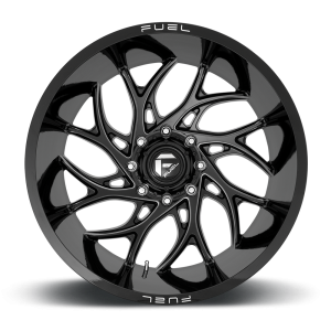 Fuel 1PC - Fuel 1PC D741 RUNNER 26X14 6X5.5 Gloss Black Milled|D74126408445 - Image 4