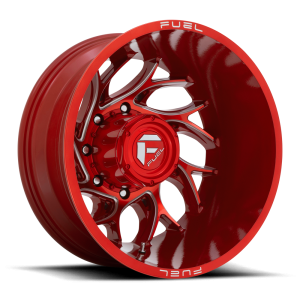 Fuel 1PC - Fuel 1PC D742 RUNNER 20X8.25 8X210 Candy Red Milled|D74220829335 - Image 2