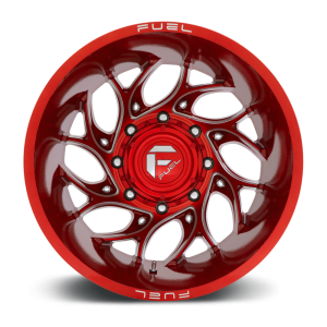 Fuel 1PC - Fuel 1PC D742 RUNNER 20X8.25 8X210 Candy Red Milled|D74220829335 - Image 4