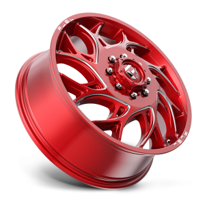 Fuel 1PC - Fuel 1PC D742 RUNNER 20X8.25 8X6.5 Candy Red Milled|D74220828D - Image 3