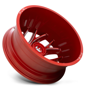 Fuel 1PC - Fuel 1PC D742 RUNNER 22X8.25 8X210 Candy Red Milled|D74222829345 - Image 3