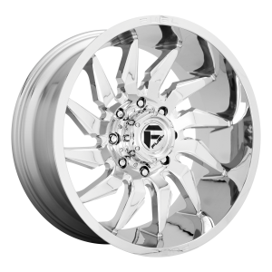 Fuel 1PC D743 SABER 20X9 5X150 Chrome|D74320905657