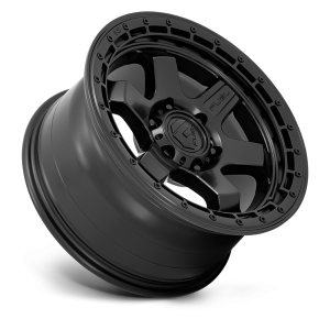 Fuel 1PC - Fuel 1PC D750 BLOCK 18X9 6X4.5 Matte Black With Black Ring|D75018908750 - Image 3