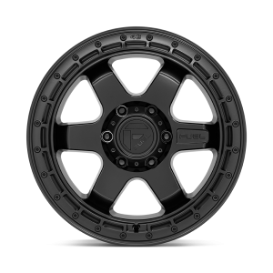 Fuel 1PC - Fuel 1PC D750 BLOCK 18X9 6X4.5 Matte Black With Black Ring|D75018908750 - Image 4