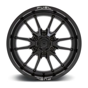 Fuel 1PC - Fuel 1PC D760 CLASH 18X9 6X135 Gloss Black|D76018908945 - Image 4