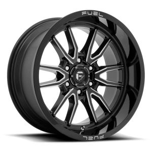 Fuel 1PC - Fuel 1PC D761 CLASH 18X9 6X120 Gloss Black Milled|D76118909450 - Image 2