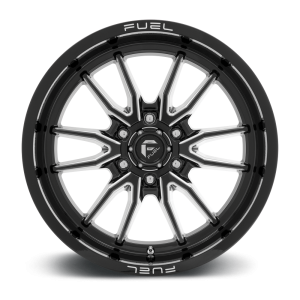 Fuel 1PC - Fuel 1PC D761 CLASH 18X9 6X135 Gloss Black Milled|D76118908950 - Image 4
