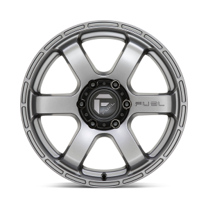 Fuel 1PC - Fuel 1PC D767 RUSH 18X9 5X5.0 Matte Gun Metal|D76718907557 - Image 4