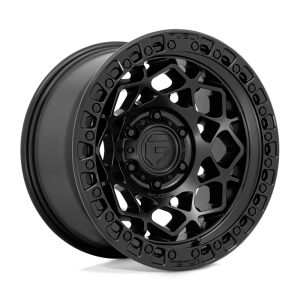 Fuel 1PC - Fuel 1PC D786 UNIT 17X9 6X4.5 Matte Black With Matte Black Ring|D78617908750 - Image 2