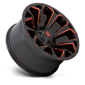 Fuel 1PC - Fuel 1PC D787 ASSAULT 18X9 6X135/5.5 Matte Black Red Milled|D78718909844 - Image 3