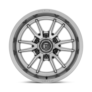 Fuel 1PC - Fuel 1PC D789 CLASH 18X9 6X4.5 Gun Metal|D78918908750 - Image 4