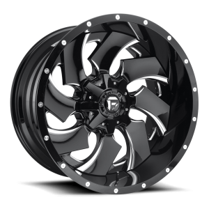 Fuel 2PC - Fuel 2PC D239 CLEAVER 22X12 5X5.5/150 Gloss Black Milled|D23922207047 - Image 2