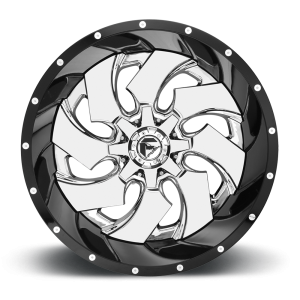 Fuel 2PC - Fuel 2PC D240 CLEAVER 20X10 8X170 Chrome Plated Gloss Black Lip|D24020001747 - Image 4