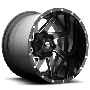 Fuel 2PC - Fuel 2PC D265 RENEGADE 22X12 8X180 Matte Black Milled|D26522201847 - Image 2