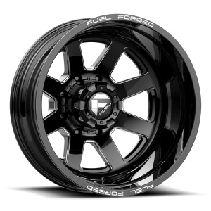 Fuel Mono - Fuel Mono DE09 FF09D 20X8.25 8X200 Matte Black Milled|DE0920829235 - Image 2
