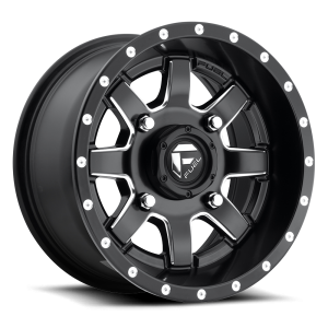Fuel UTV - Fuel UTV D538 MAVERICK 14X7 4X110 Matte Black Milled|D5381470A444 - Image 2