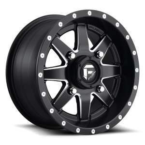 Fuel UTV - Fuel UTV D538 MAVERICK 16X7 4X137 Matte Black Milled|D5381670A644 - Image 2