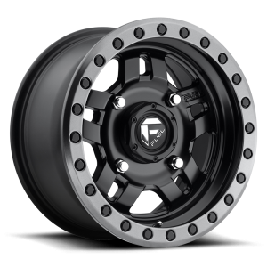 Fuel UTV - Fuel UTV D557 ANZA 15X7 4X156 Matte Black Gun Metal Ring|D5571570A554 - Image 2