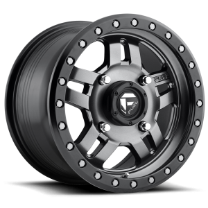 Fuel UTV - Fuel UTV D558 ANZA 14X7 4X156 Matte Gun Metal Black Bead Ring|D5581470A544 - Image 2