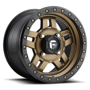 Fuel UTV - Fuel UTV D583 ANZA 4+3 14X7 4X156 Matte Bronze Black Bead Ring|D5831470A544 - Image 2