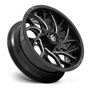 Fuel UTV - Fuel UTV D741 RUNNER 18X7 4X137 Gloss Black Milled|D7411870A644 - Image 3
