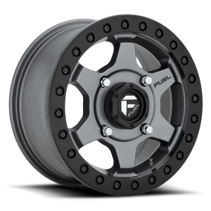 Fuel UTV - Fuel UTV D915 GATLING BEADLOCK 15X7 4X137 Matte Gun Metal|D9151570A660 - Image 2