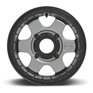 Fuel UTV - Fuel UTV D923 BLOCK BEADLOCK 15X6 4X156 Matte Gun Metal With Black Ring|D9231560A550 - Image 4