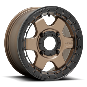 Fuel UTV - Fuel UTV D924 BLOCK BEADLOCK 15X6 4X156 Matte Bronze With Black Ring|D9241560A550 - Image 2