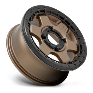 Fuel UTV - Fuel UTV D924 BLOCK BEADLOCK 15X6 4X156 Matte Bronze With Black Ring|D9241560A550 - Image 3