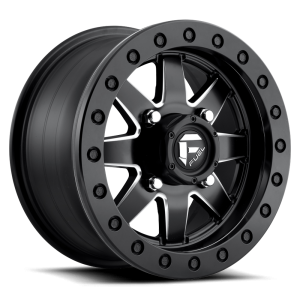 Fuel UTV - Fuel UTV D938 MAVERICK BEADLOCK 15X7 4X156 Matte Black Milled|D9381570A554 - Image 2