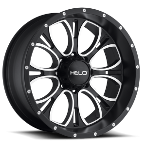 Helo - Helo HE879 17X9 5X5.0 Gloss Black Machined|HE87979050318 - Image 2